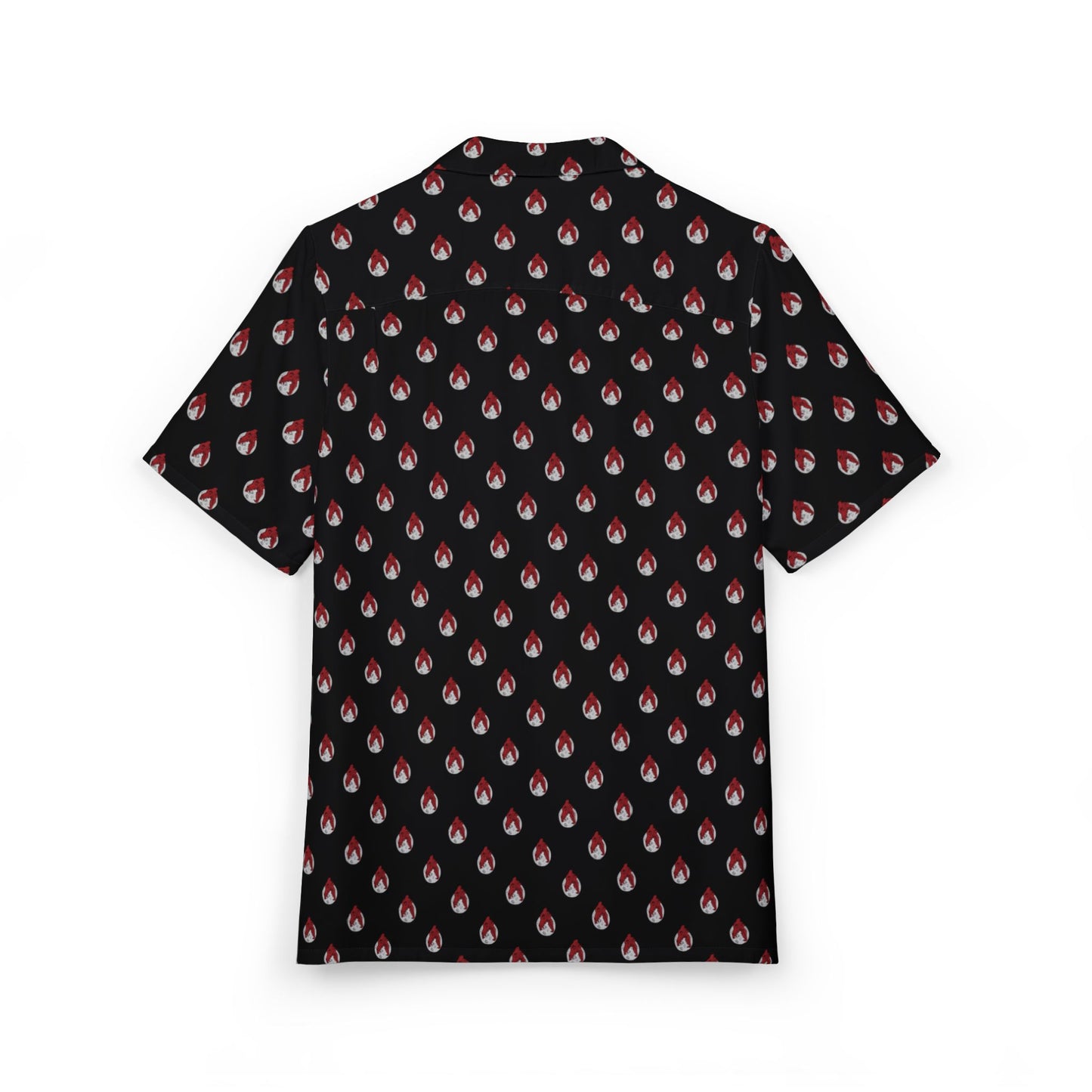 Alpha Red Wolf Button-Down Shirt