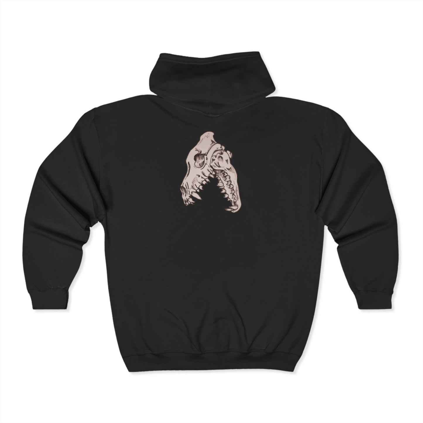Alpha Wolf Full Zip Hooded Sweatshirt
