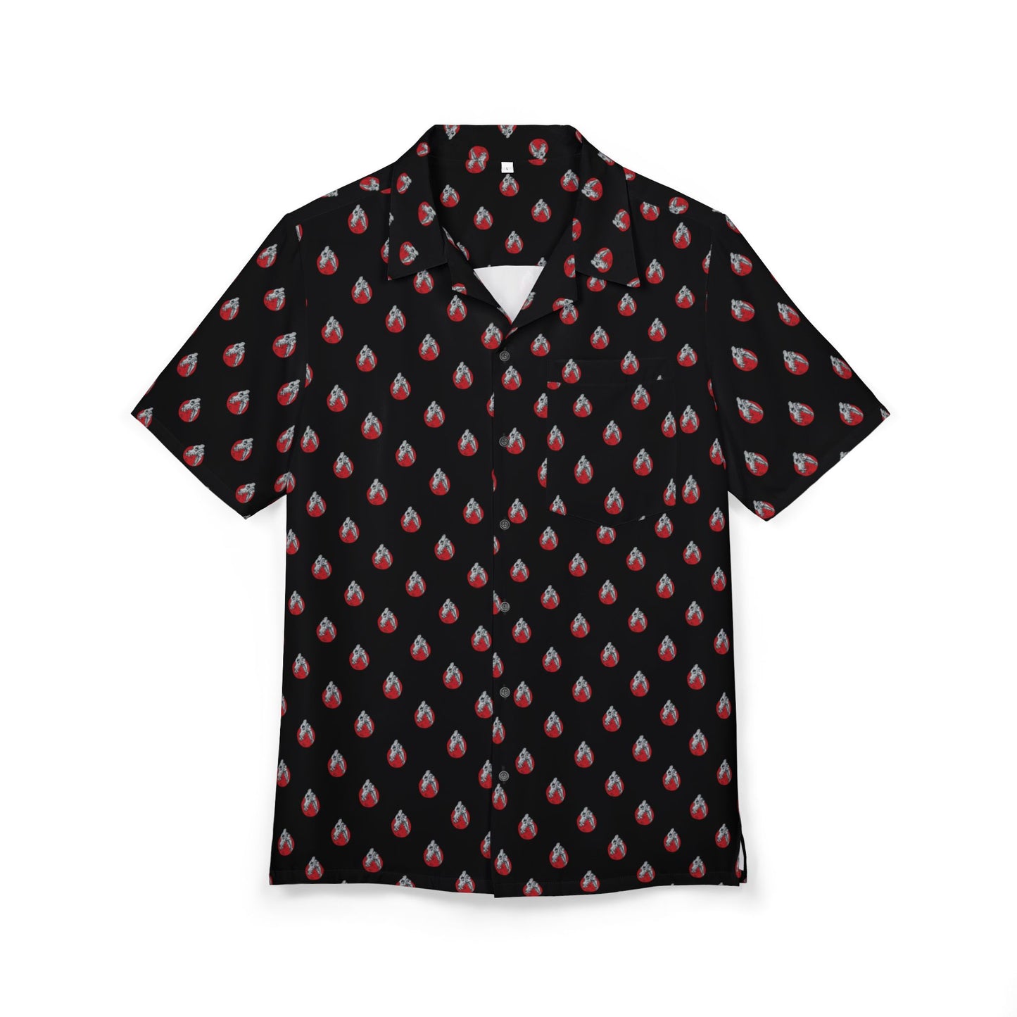 Alpha Blood Moon Button-Down Shirt