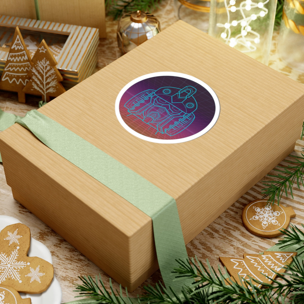 J5 Toys logo Kiss-Cut Stickers