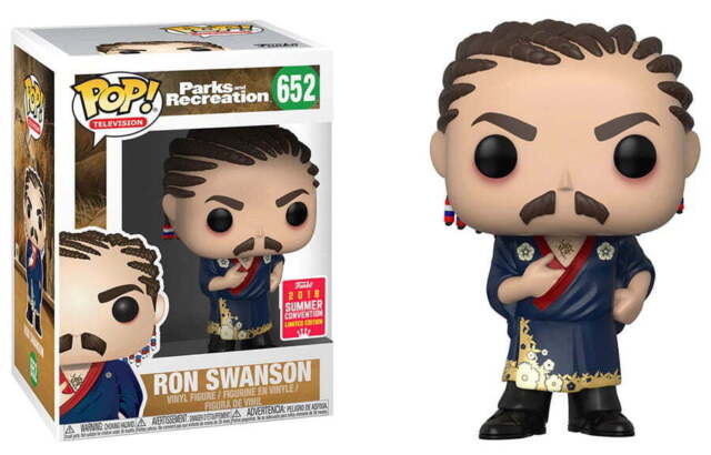 Funko POP! Television #652 Parks and Recreation Ron Swanson 2018 Summer Convention Limited Edition