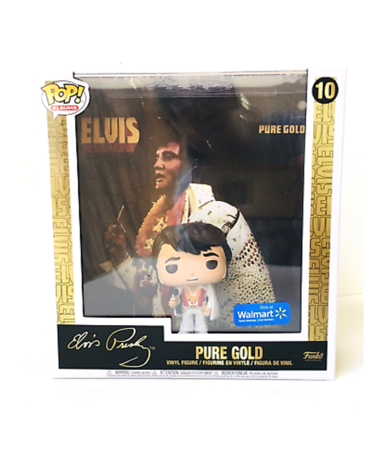 Funko POP! Albums #10 Elvis Pure Gold Walmart Exclusive
