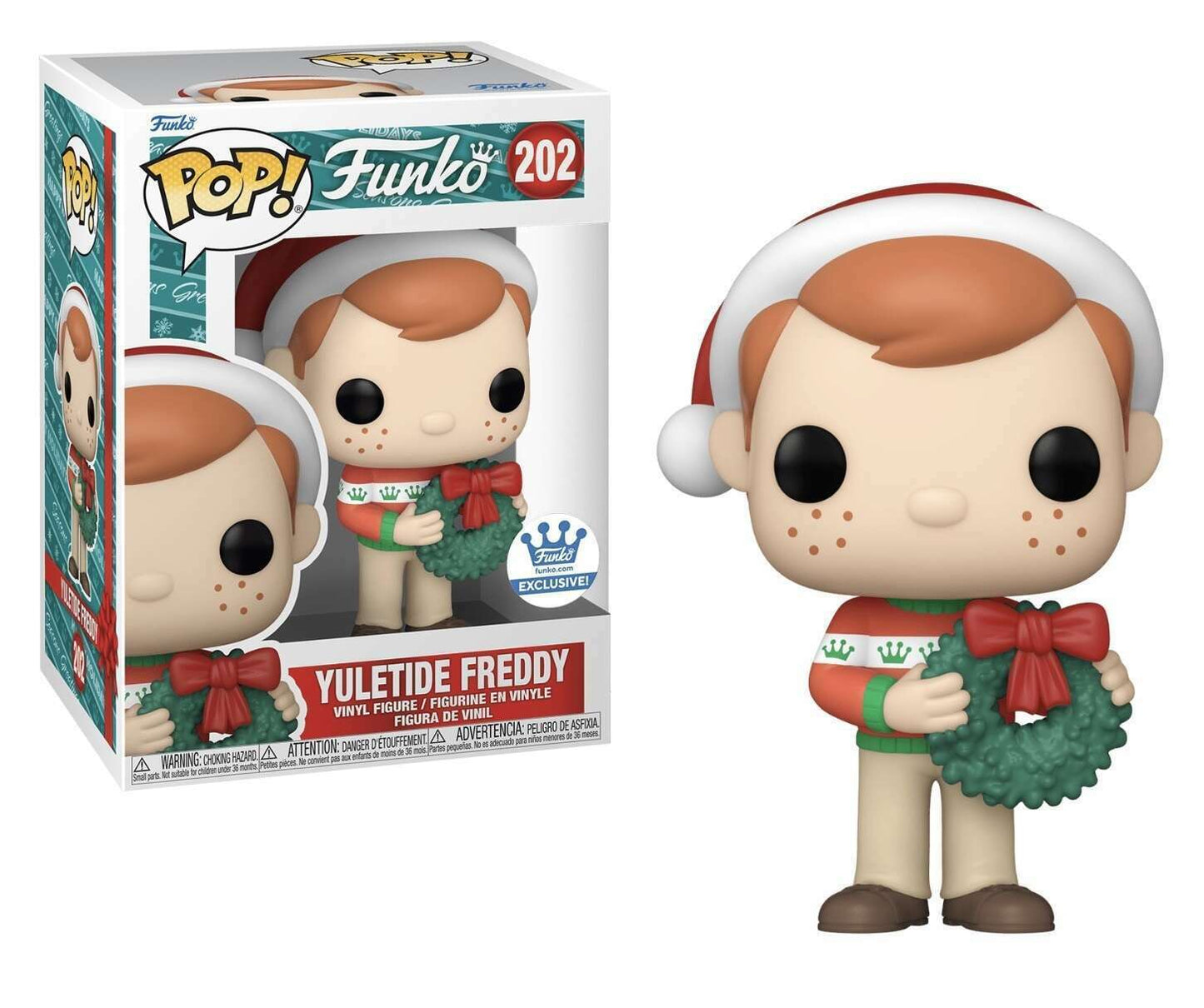 Funko POP! #202 Yuletide Freddy Funko Exclusive