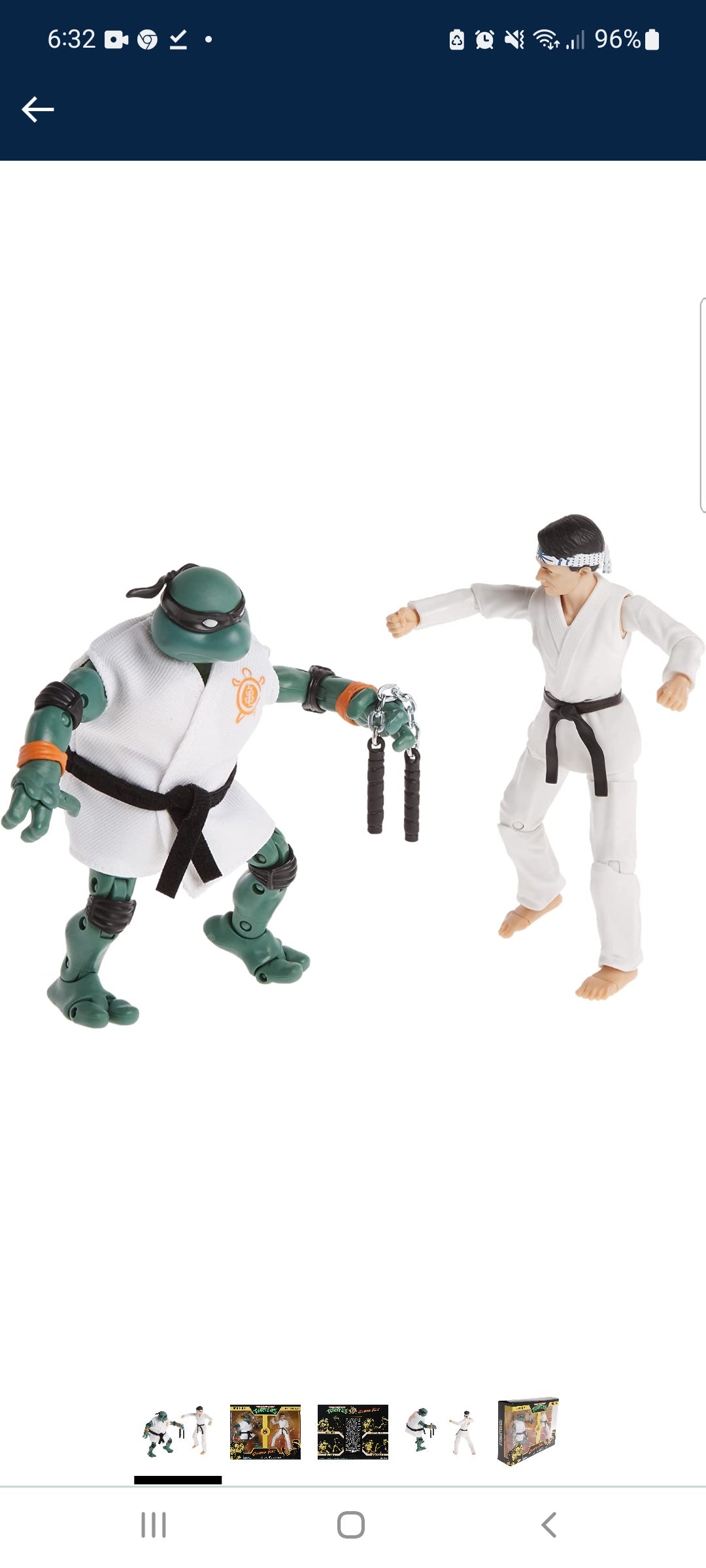 Teenage Mutant Ninja Turtles Michelangelo Vs Cobra Kai Daniel Larusso
