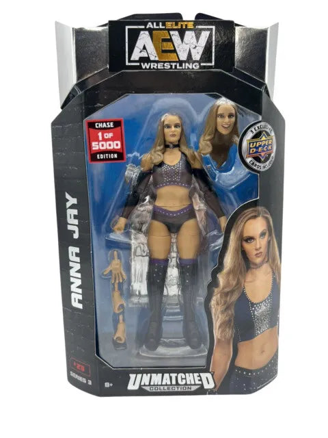 Aew Unmatched Series 3 Anna Jay Wrestling Figure #23 Chase Edition