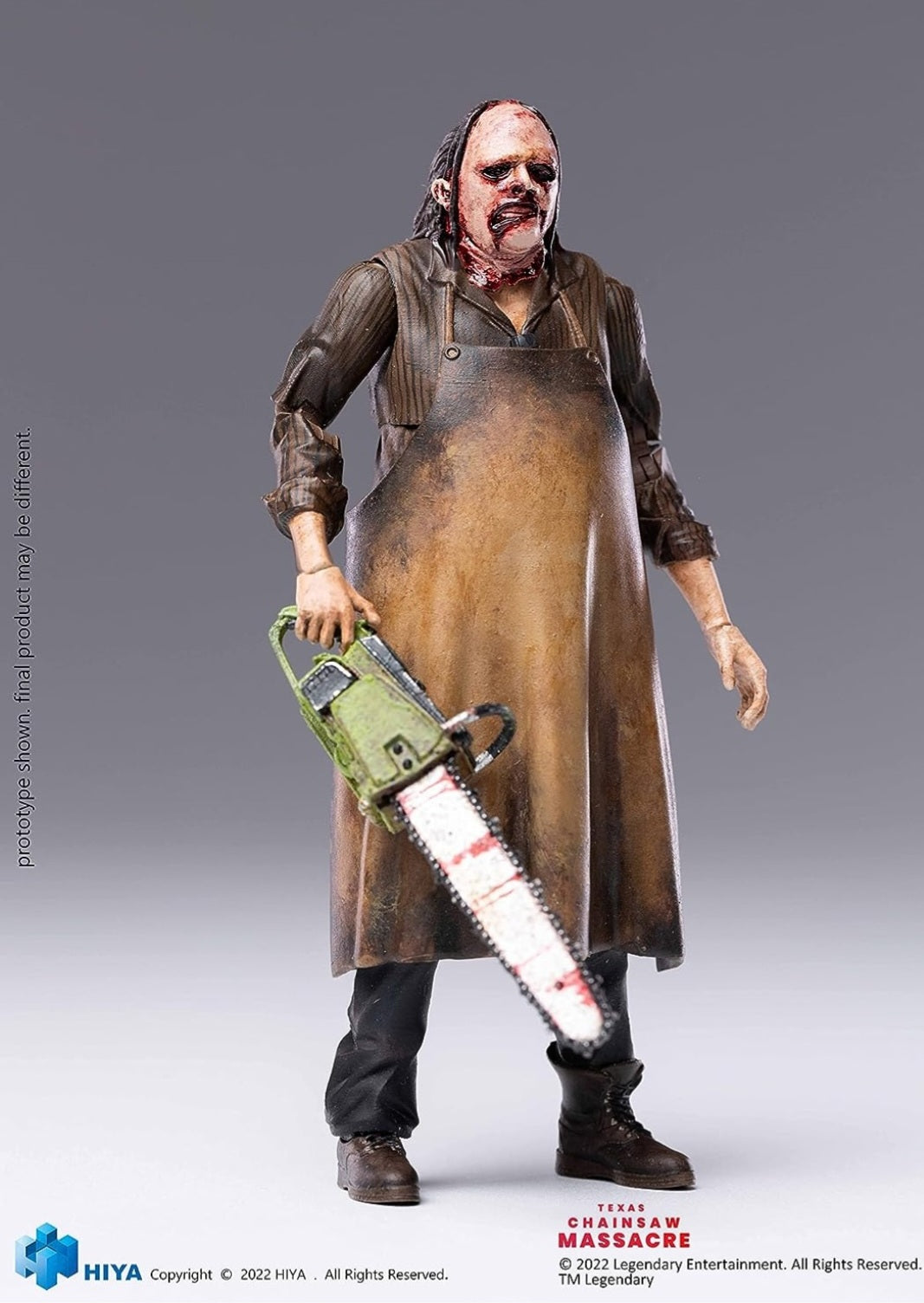 HIYA Texas Chainsaw Massacre 2022 Leatherface Slaughter Exquisite Mini 1:18 Scale Action Figure