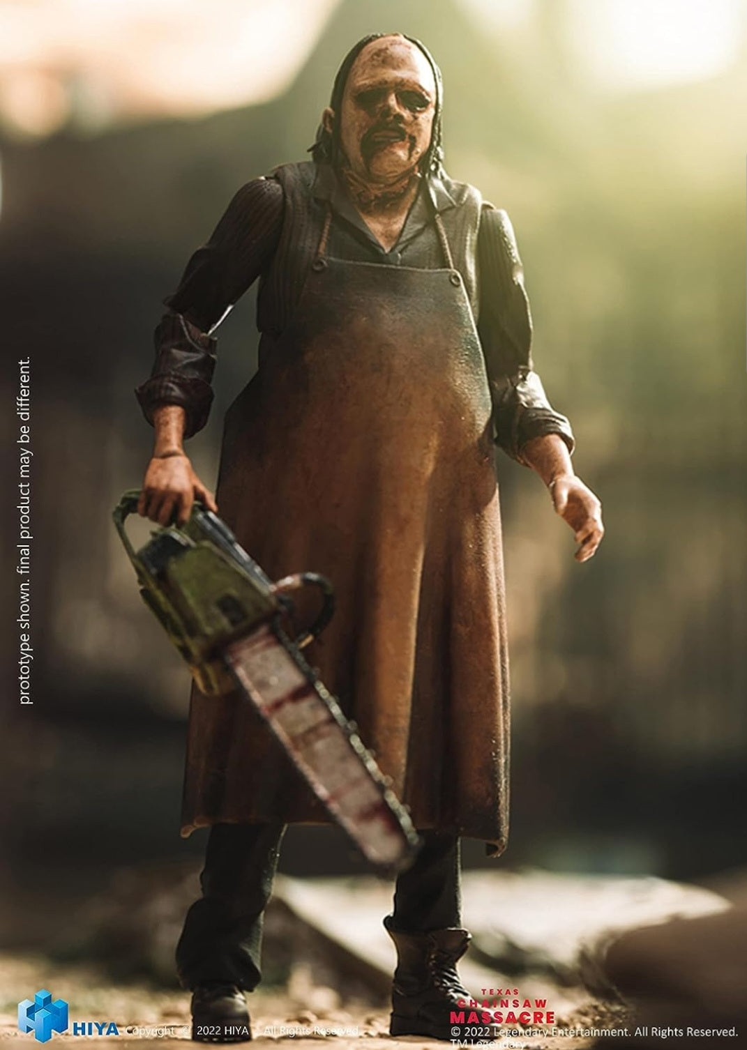 HIYA Texas Chainsaw Massacre 2022 Leatherface Slaughter Exquisite Mini 1:18 Scale Action Figure