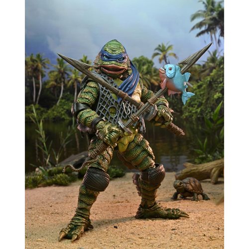 NECA - TMNT X Universal Monsters - Ultimate Leonardo As The Creature