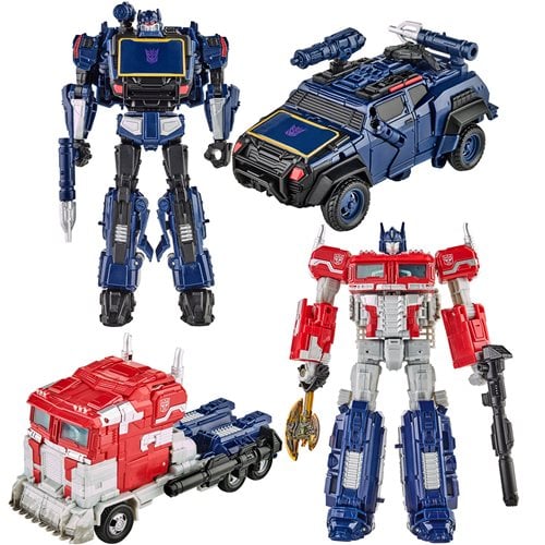 Transformers: Reactivate Video Game-Inspired Optimus Prime and Soundwave 2-Pack