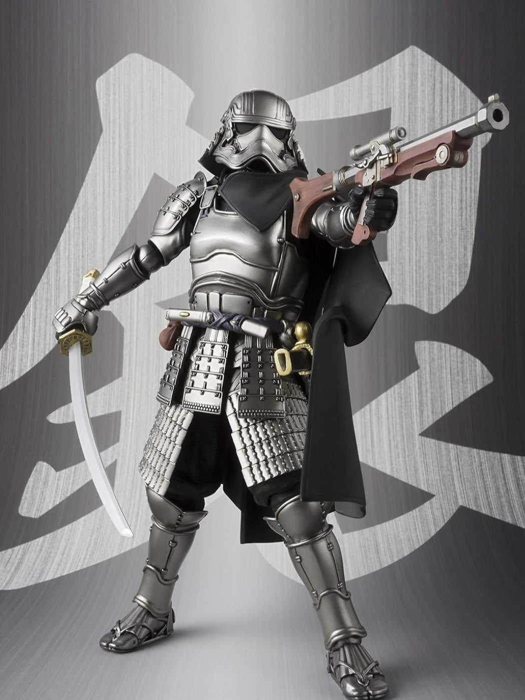 Captain Phasma Mib Star Wars Ashigaru Taisho 7” Movie Realization Bandai