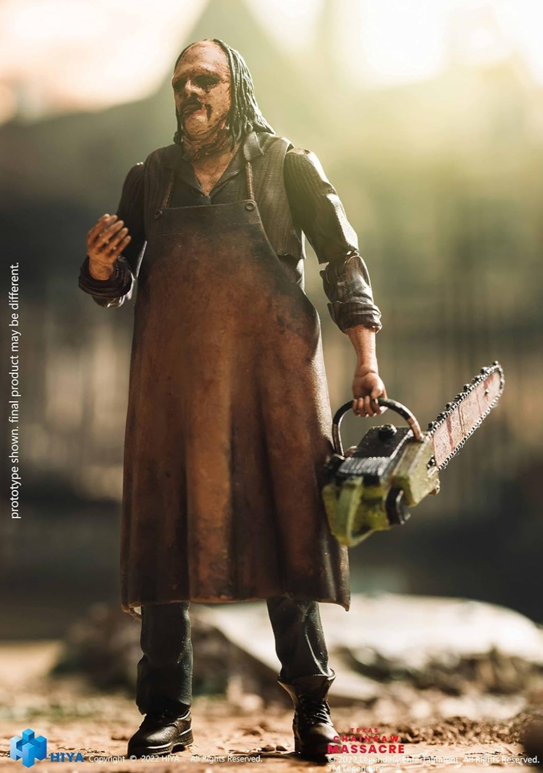 HIYA Texas Chainsaw Massacre 2022 Leatherface Slaughter Exquisite Mini 1:18 Scale Action Figure