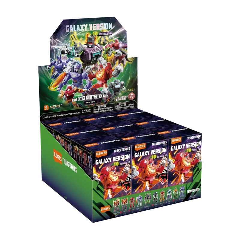 Blokees Transformers Galaxy Version 10 One Shall Stand Case