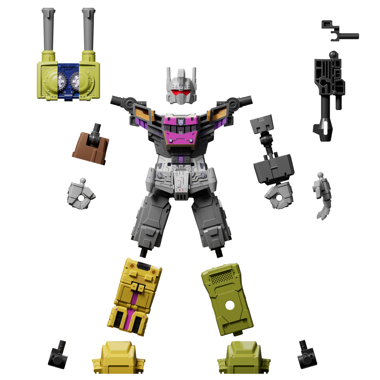Blokees Transformers Defender Bruticus Combiner Bundle