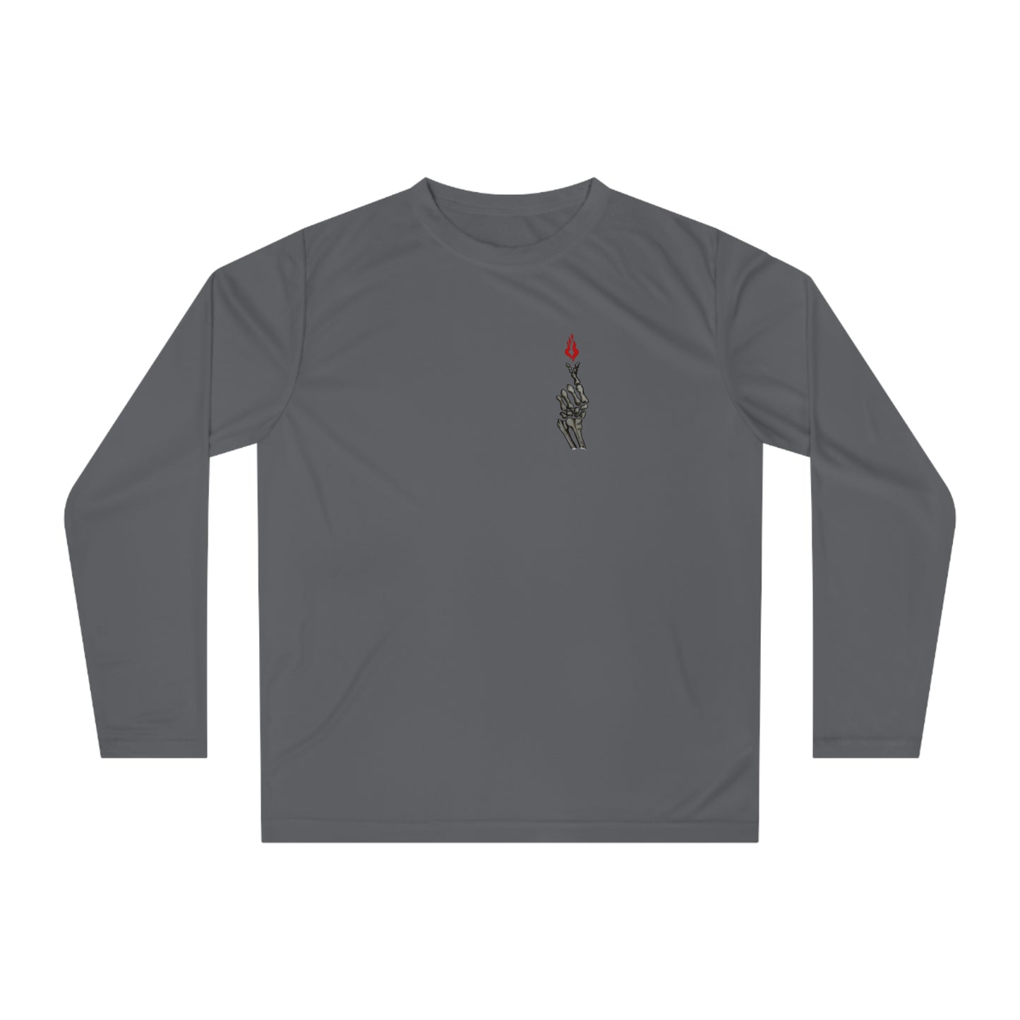 Skeleton Hand Love Sign Long Sleeve Shirt