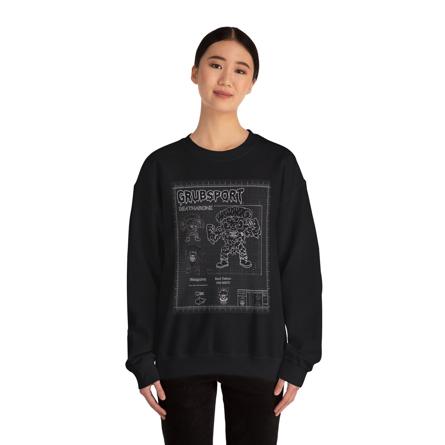 Deatharoni Tech Heavy Blend™ Crewneck Sweatshirt