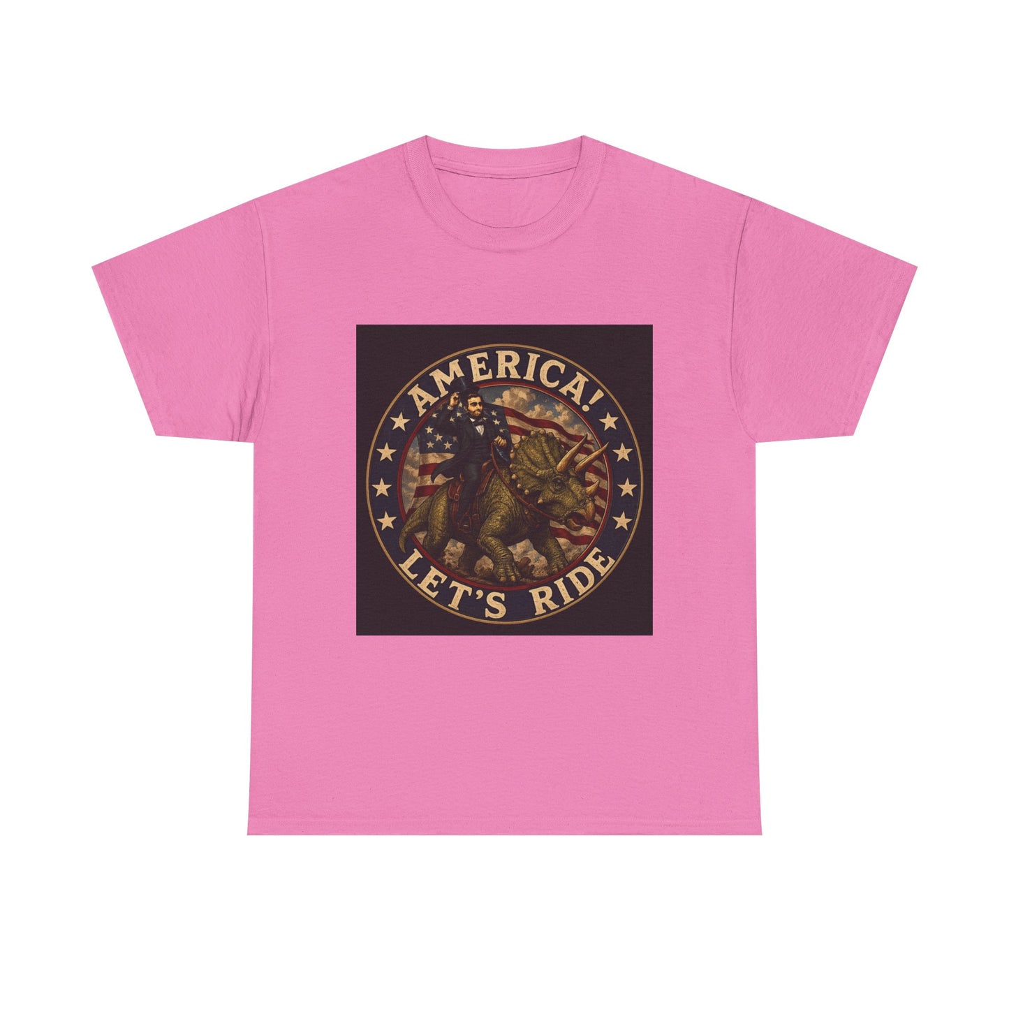 America Let's Ride Abe Tee