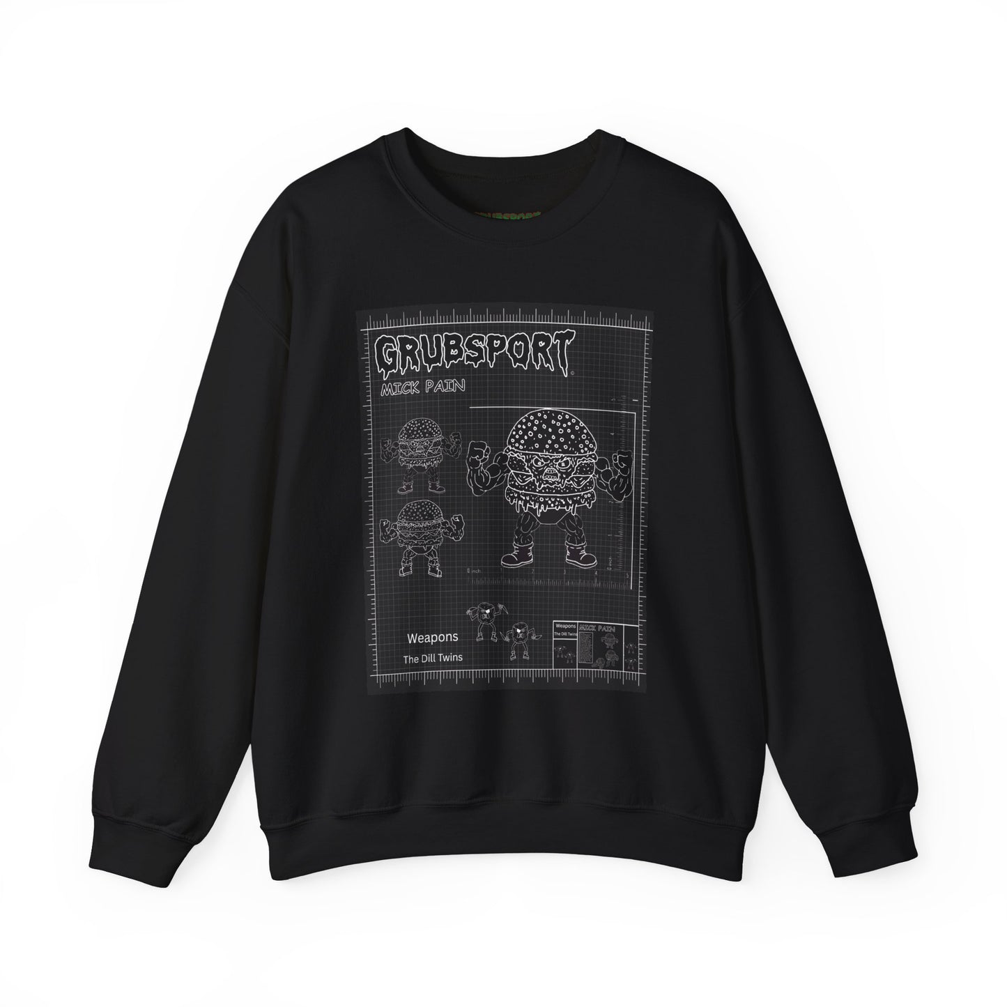 Mick Pain Tech Heavy Blend™ Crewneck Sweatshirt