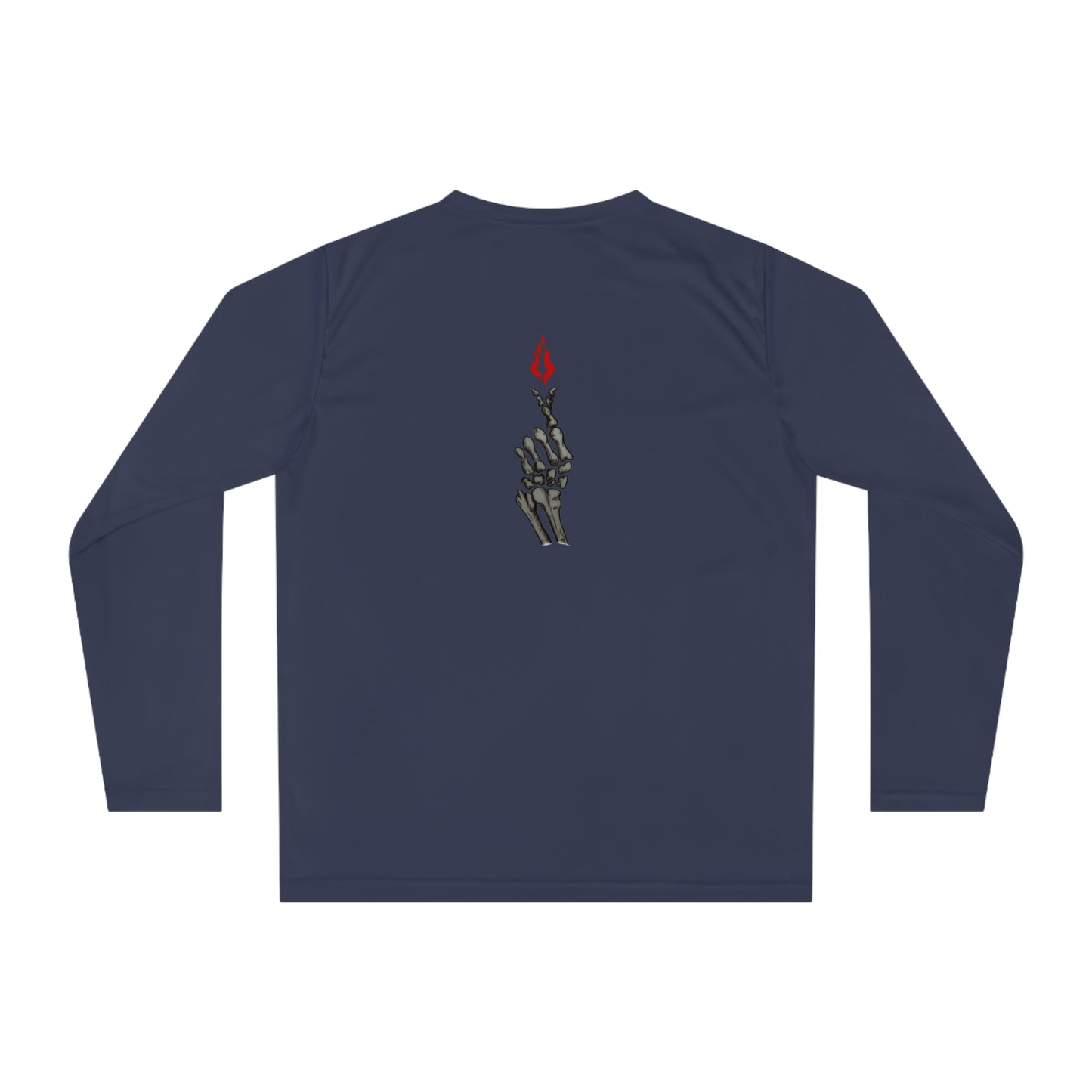 Skeleton Hand Love Sign Long Sleeve Shirt