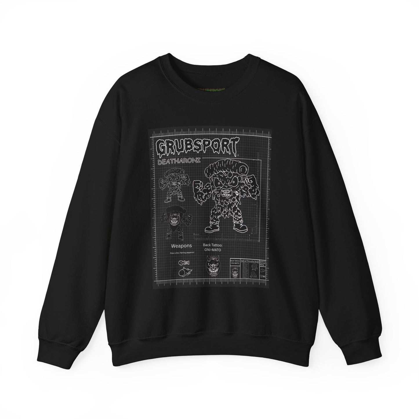 Deatharoni Tech Heavy Blend™ Crewneck Sweatshirt