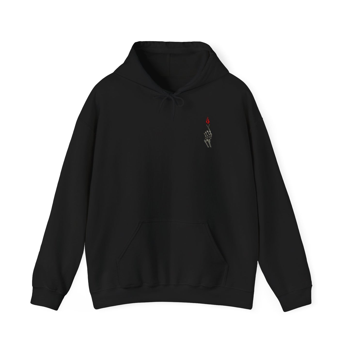 Skeleton Hand Love Sign Hoodie
