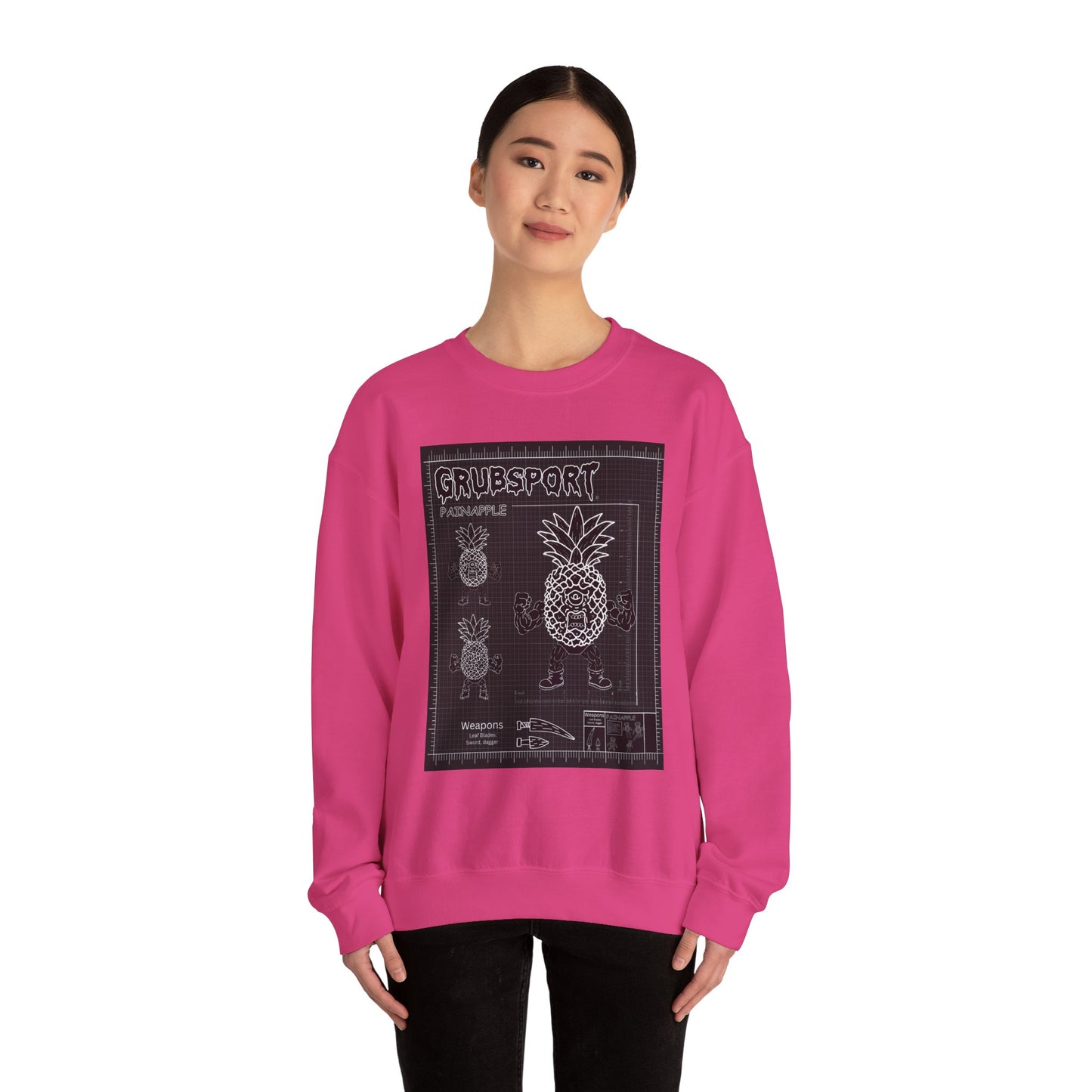 Painapple Tech Heavy Blend™ Crewneck Sweatshirt