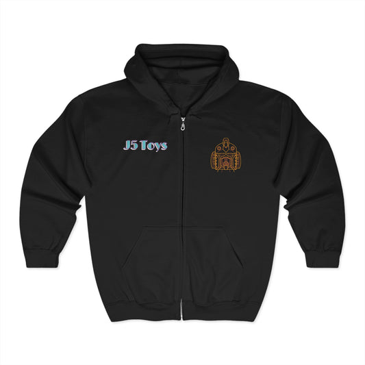 J5 Toys Full Zip Hoodie