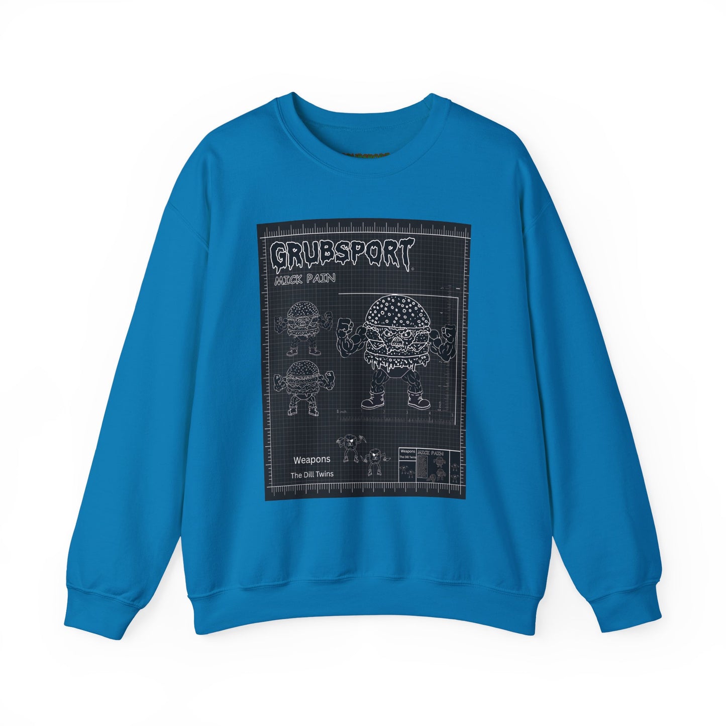 Mick Pain Tech Heavy Blend™ Crewneck Sweatshirt