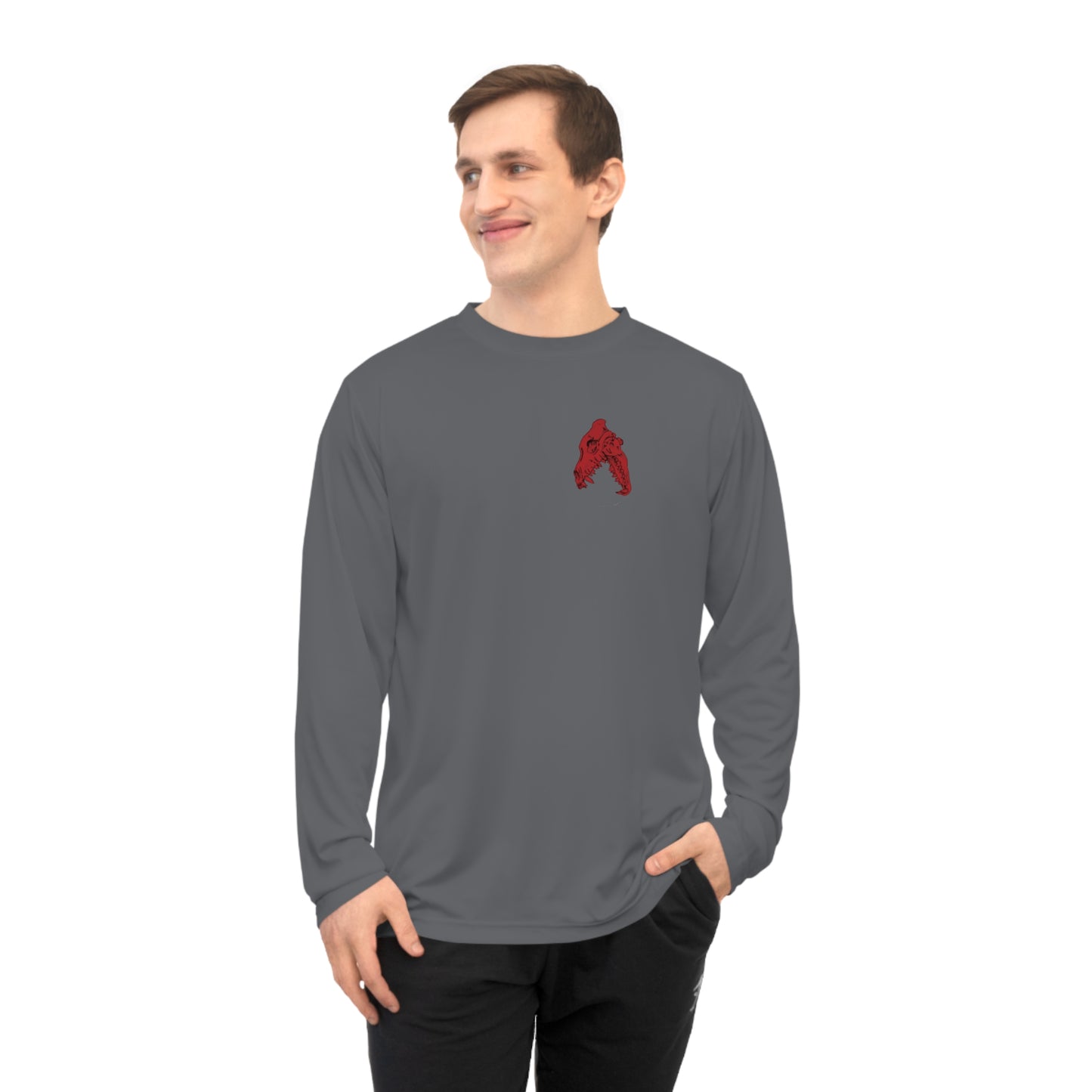 Alpha Red Wolf Long Sleeve Shirt