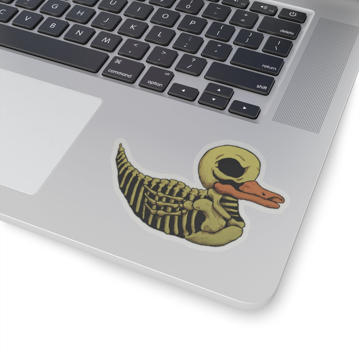 Skele-Rubber-Ducky Kiss-Cut Stickers