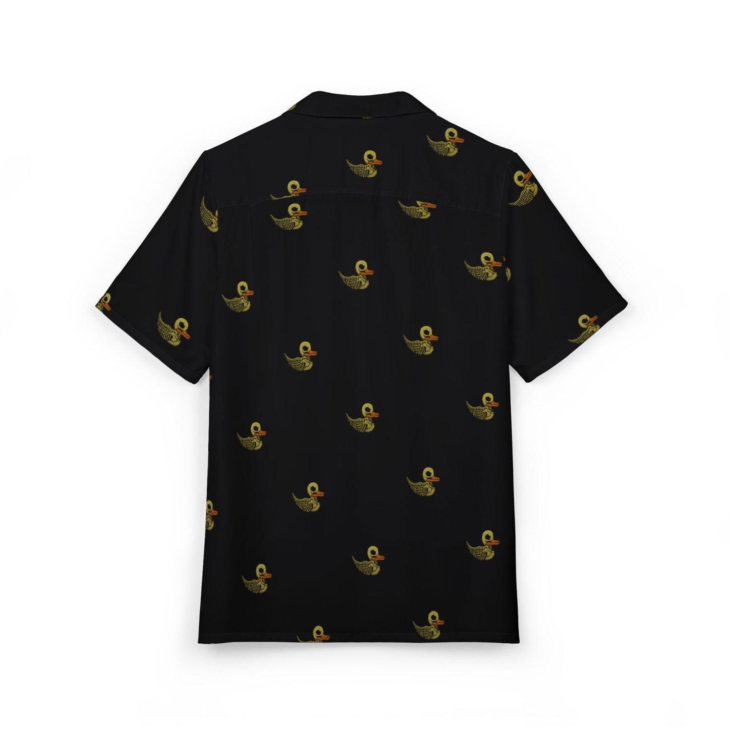 Skele-Rubber-Ducky  Button-Down Shirt (Black)