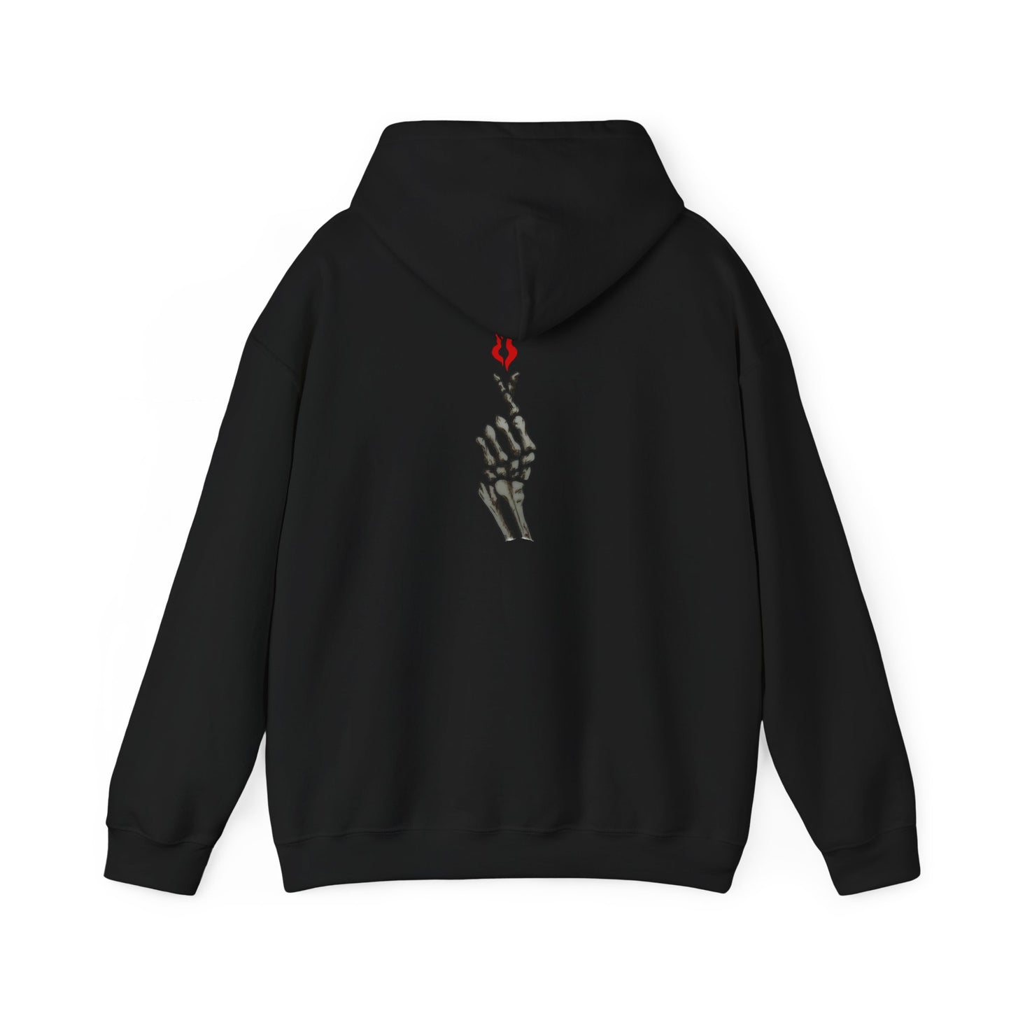 Skeleton Hand Love Sign Hoodie