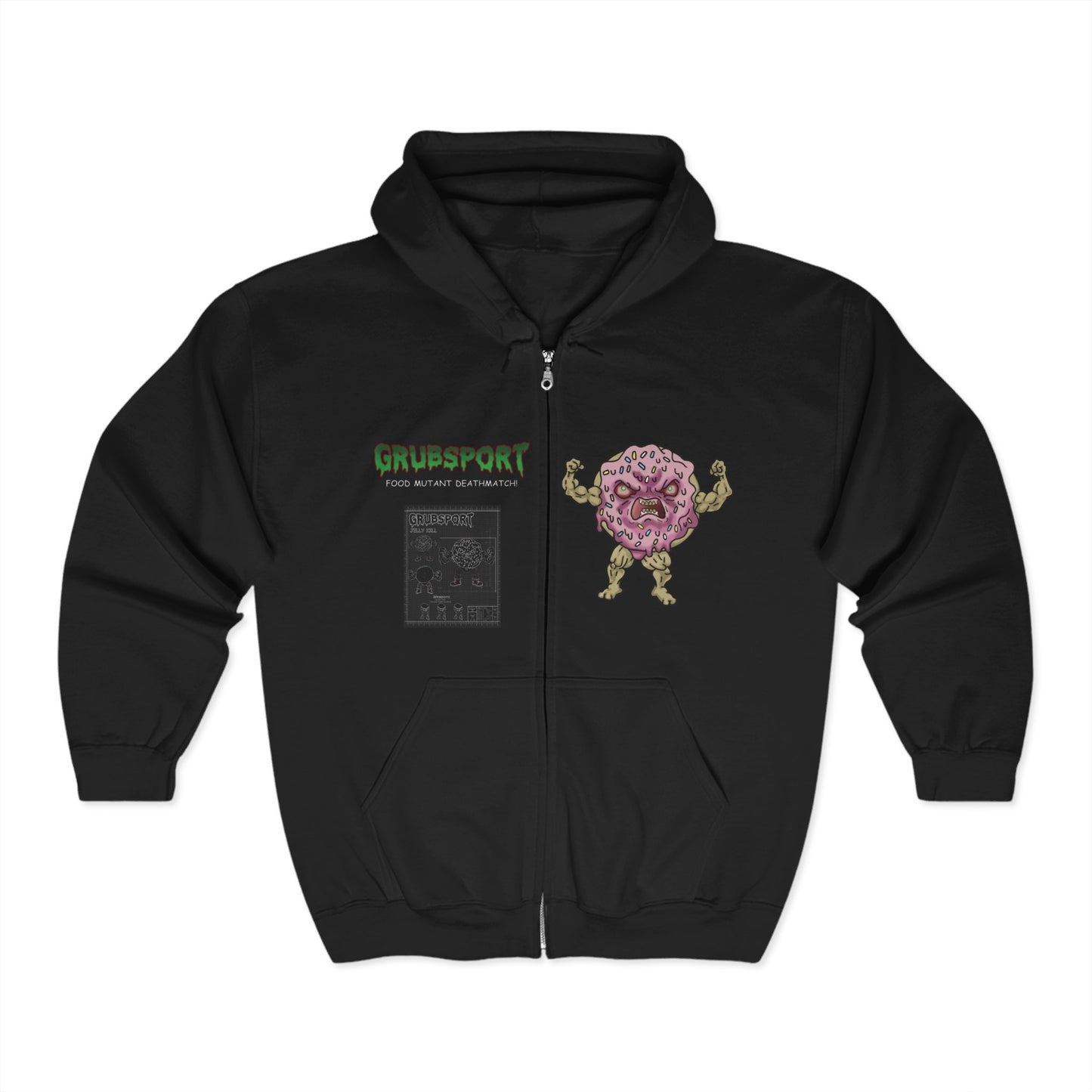 Jelly Kill Tech Full Zip Hooded Sweatshirt