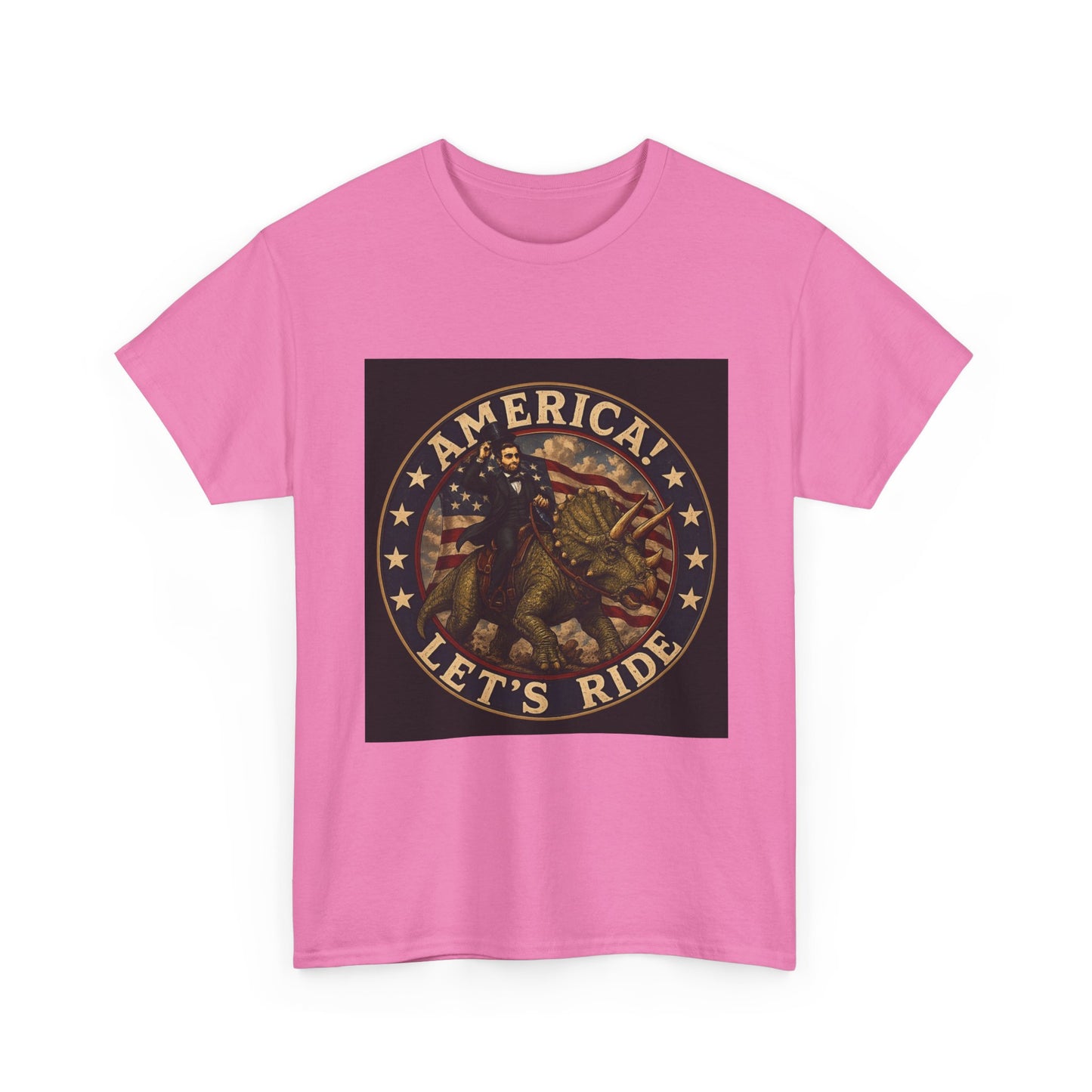 America Let's Ride Abe Tee