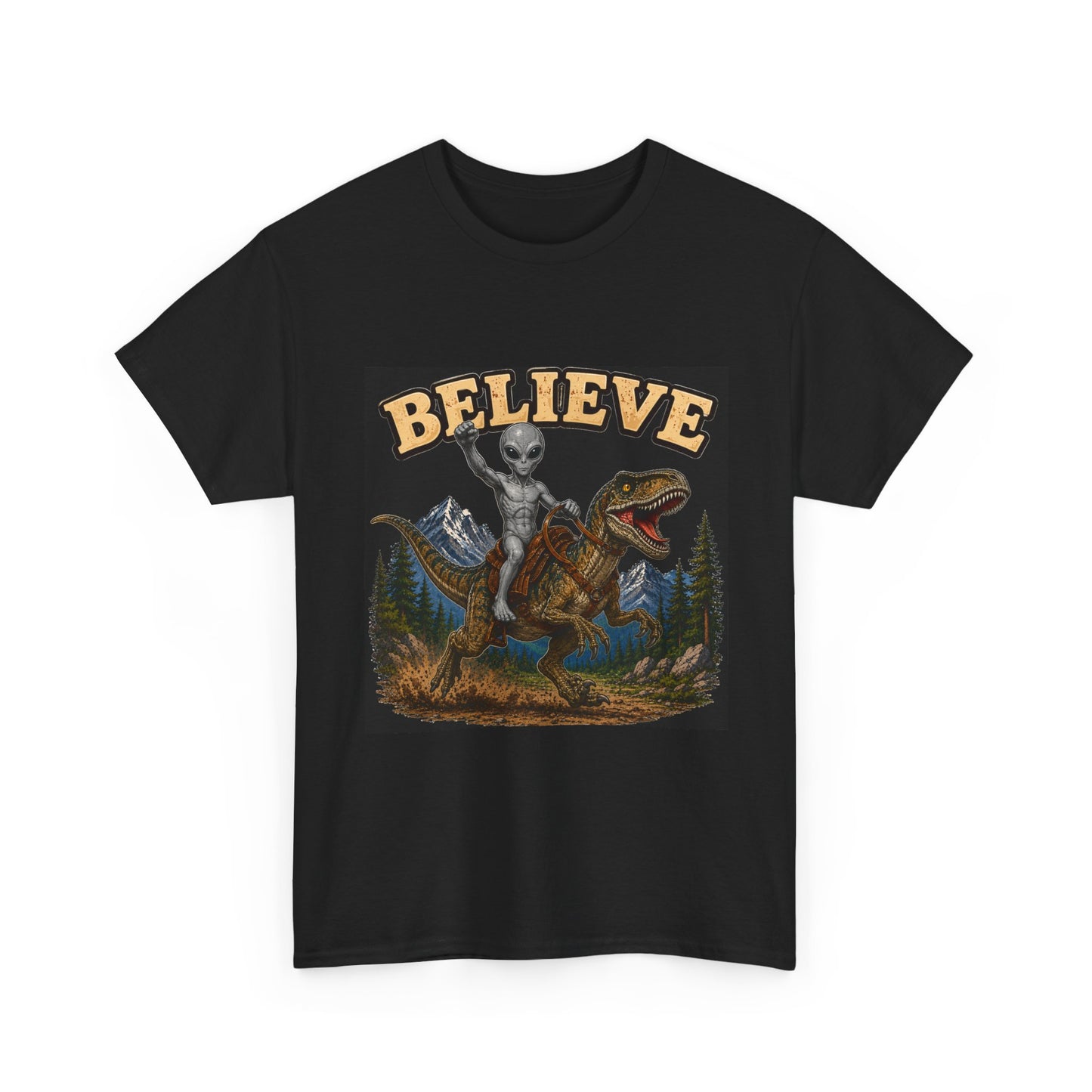 Alien Dinorider Tee