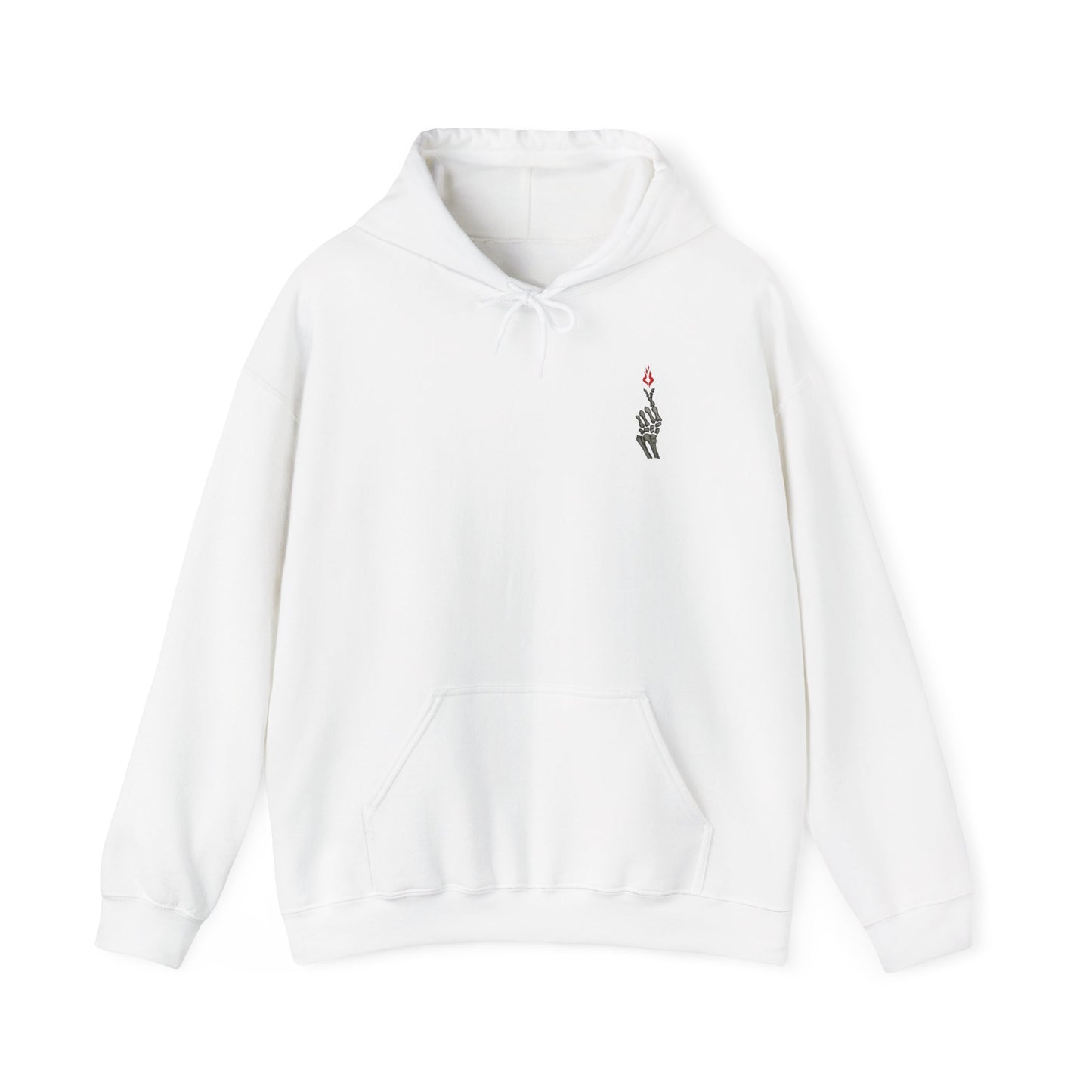 Skeleton Hand Love Sign Hoodie