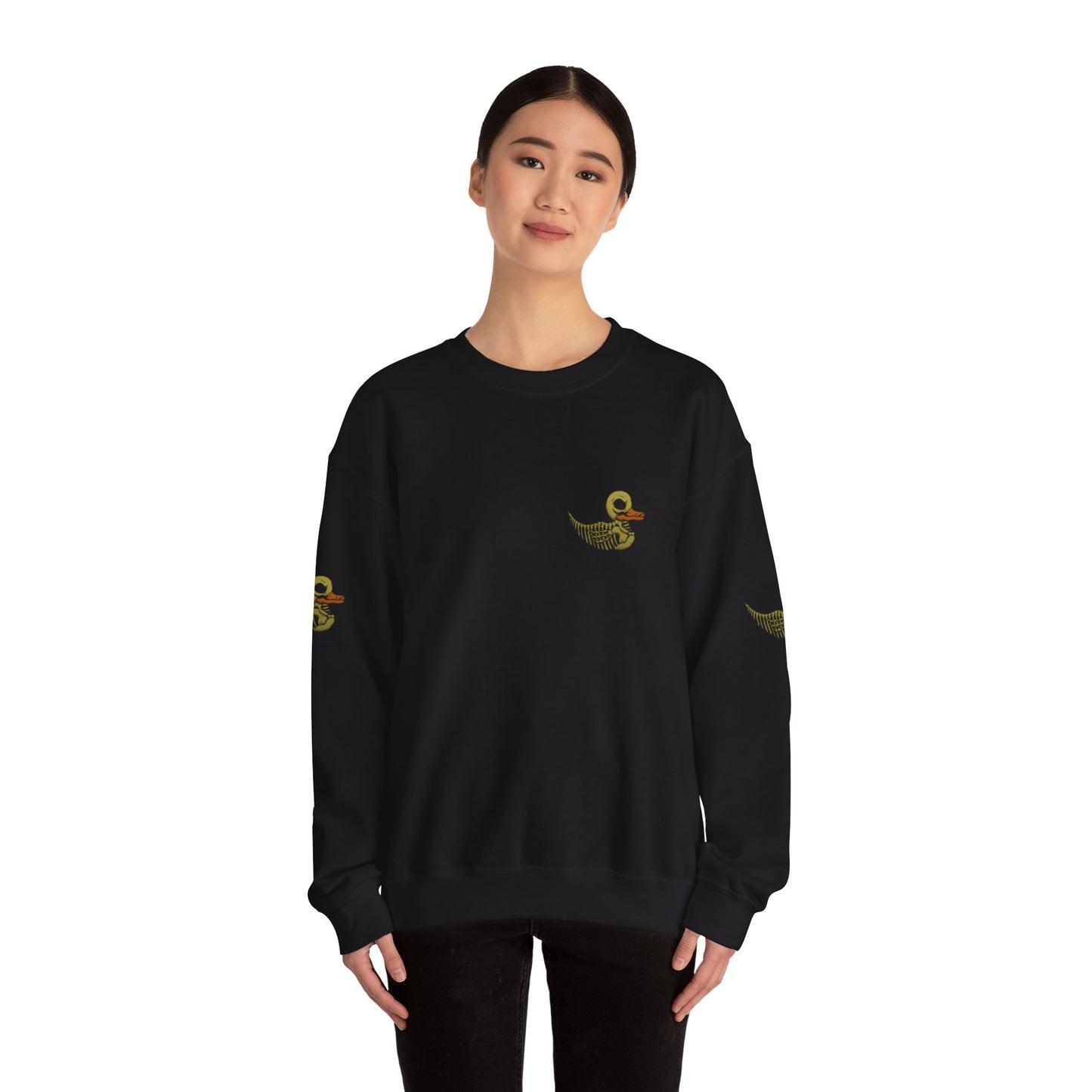 Skele-Rubber-Ducky Crewneck Sweatshirt
