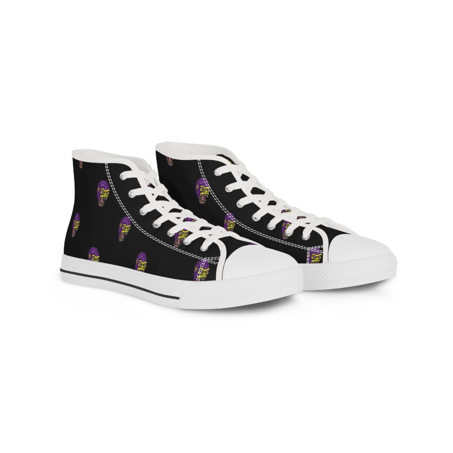 Jorill-A-Tor Black Men's High Top Sneakers