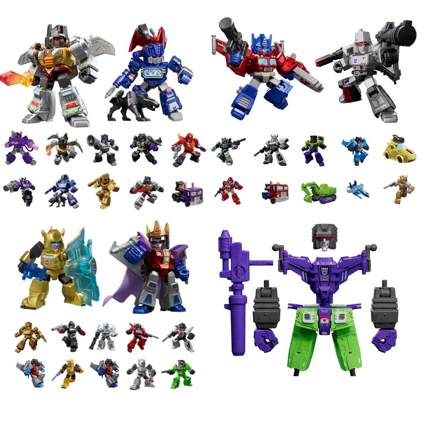 Blokees Transformers Defender Devastator Bundle