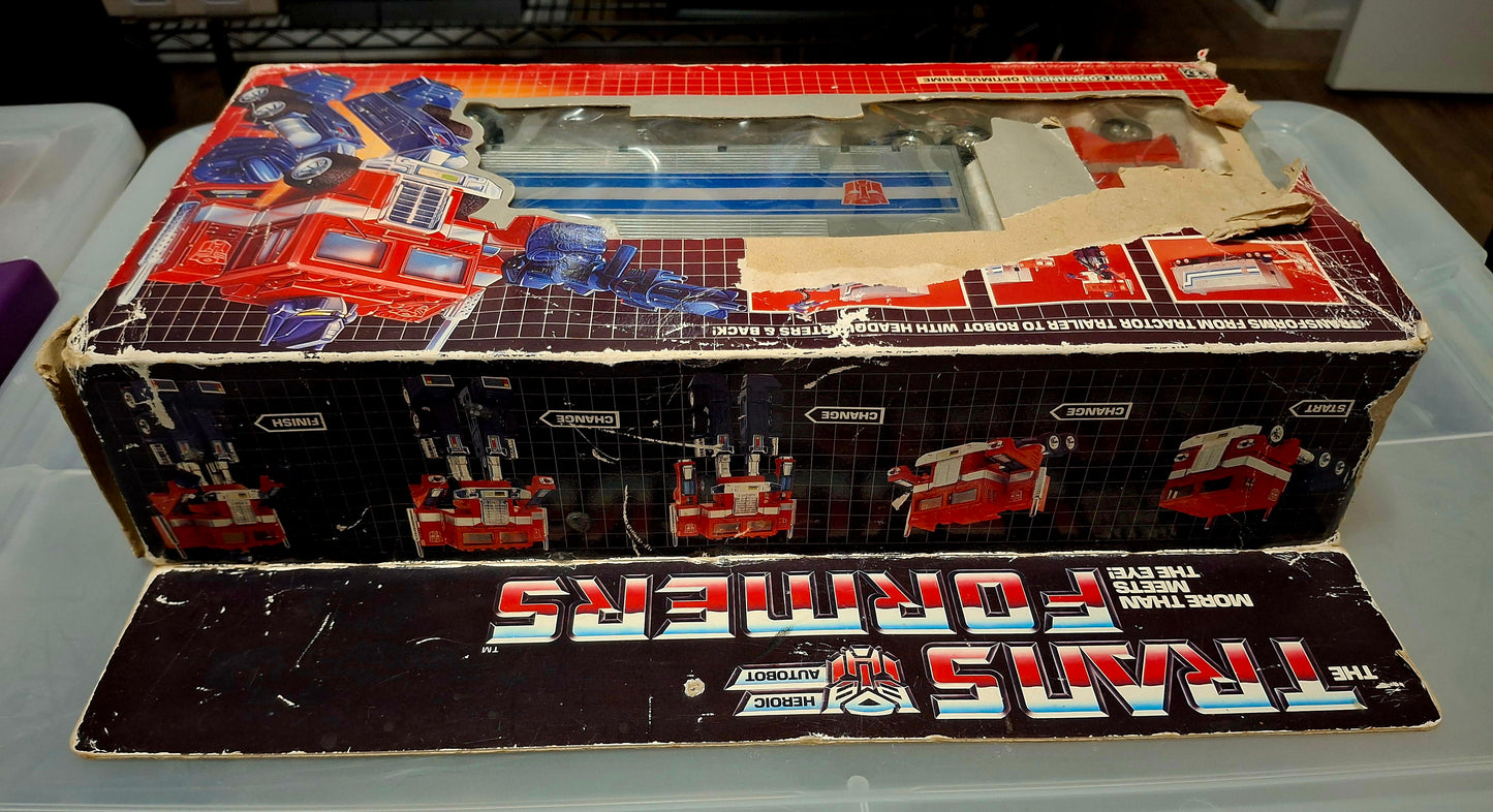 Grubsport's: Big Toy Toss Up! G1 Optimus Prime