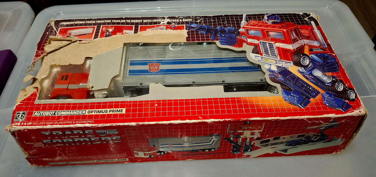 Grubsport's: Big Toy Toss Up! G1 Optimus Prime