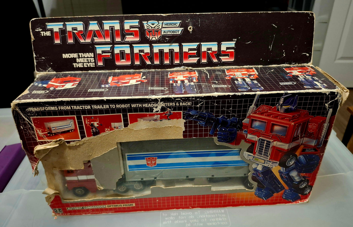 Grubsport's: Big Toy Toss Up! G1 Optimus Prime