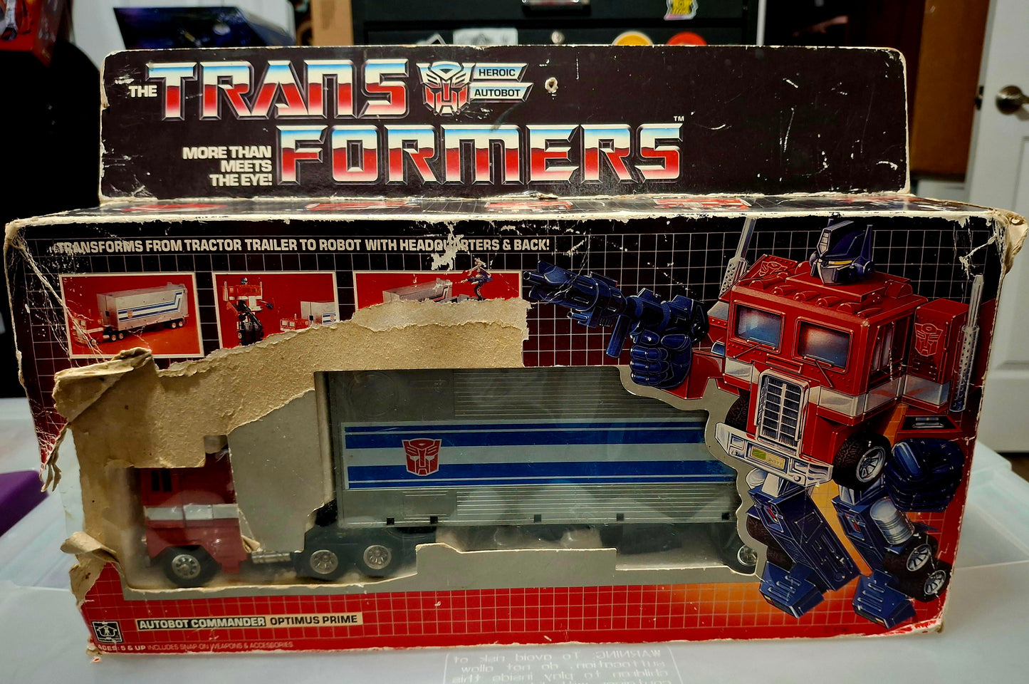 Grubsport's: Big Toy Toss Up! G1 Optimus Prime