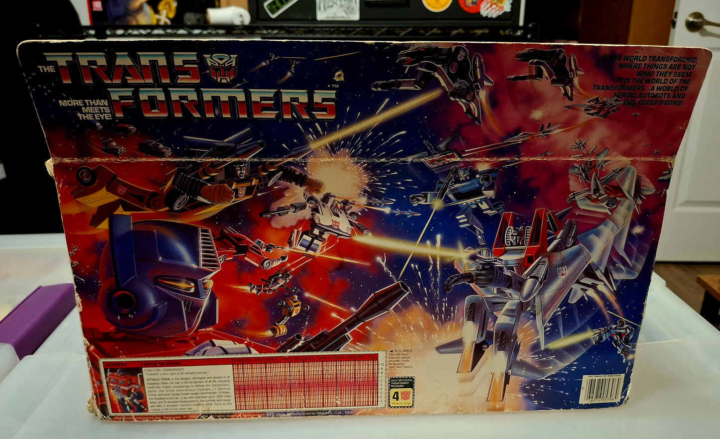 Grubsport's: Big Toy Toss Up! G1 Optimus Prime