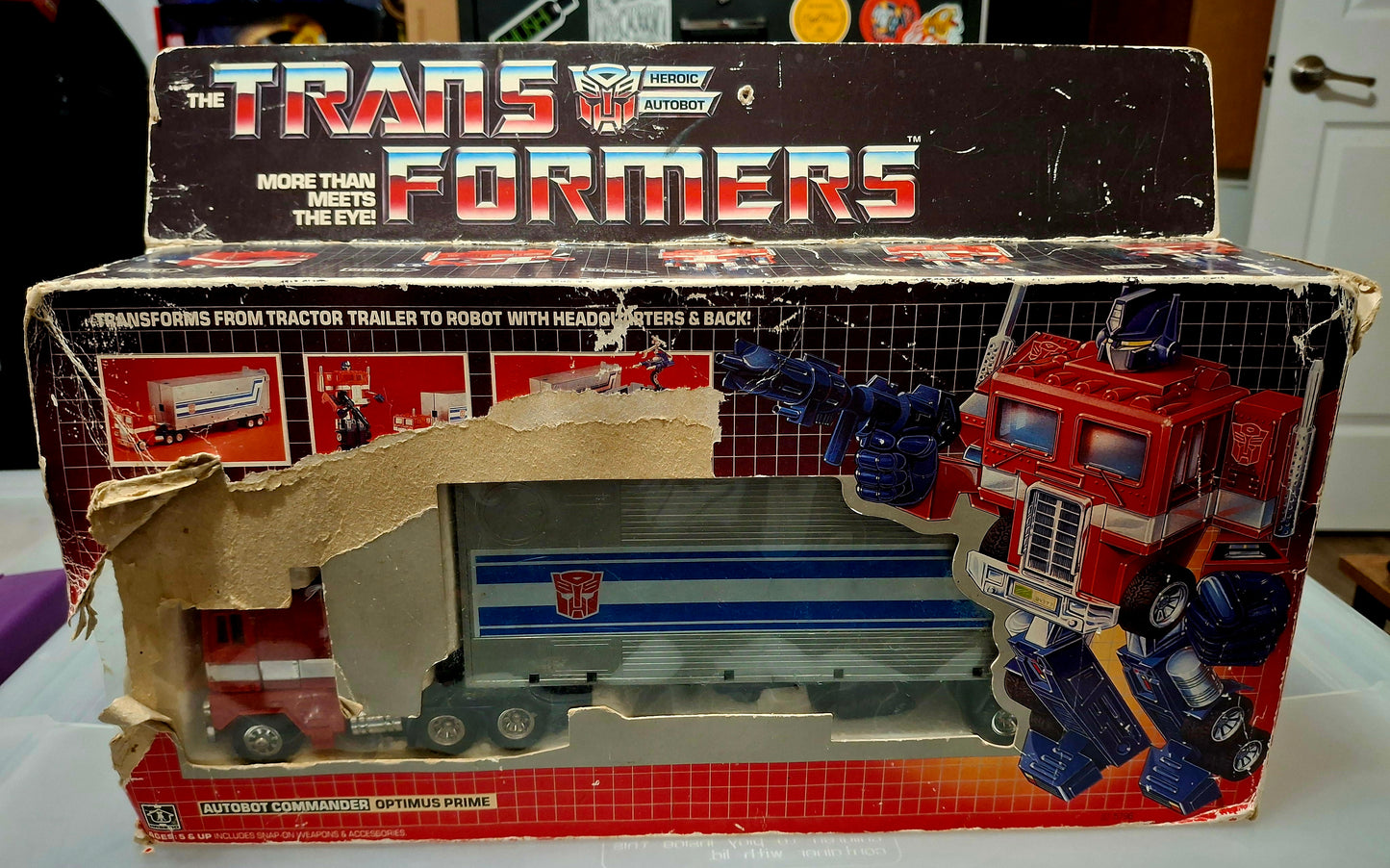Grubsport's: Big Toy Toss Up! G1 Optimus Prime