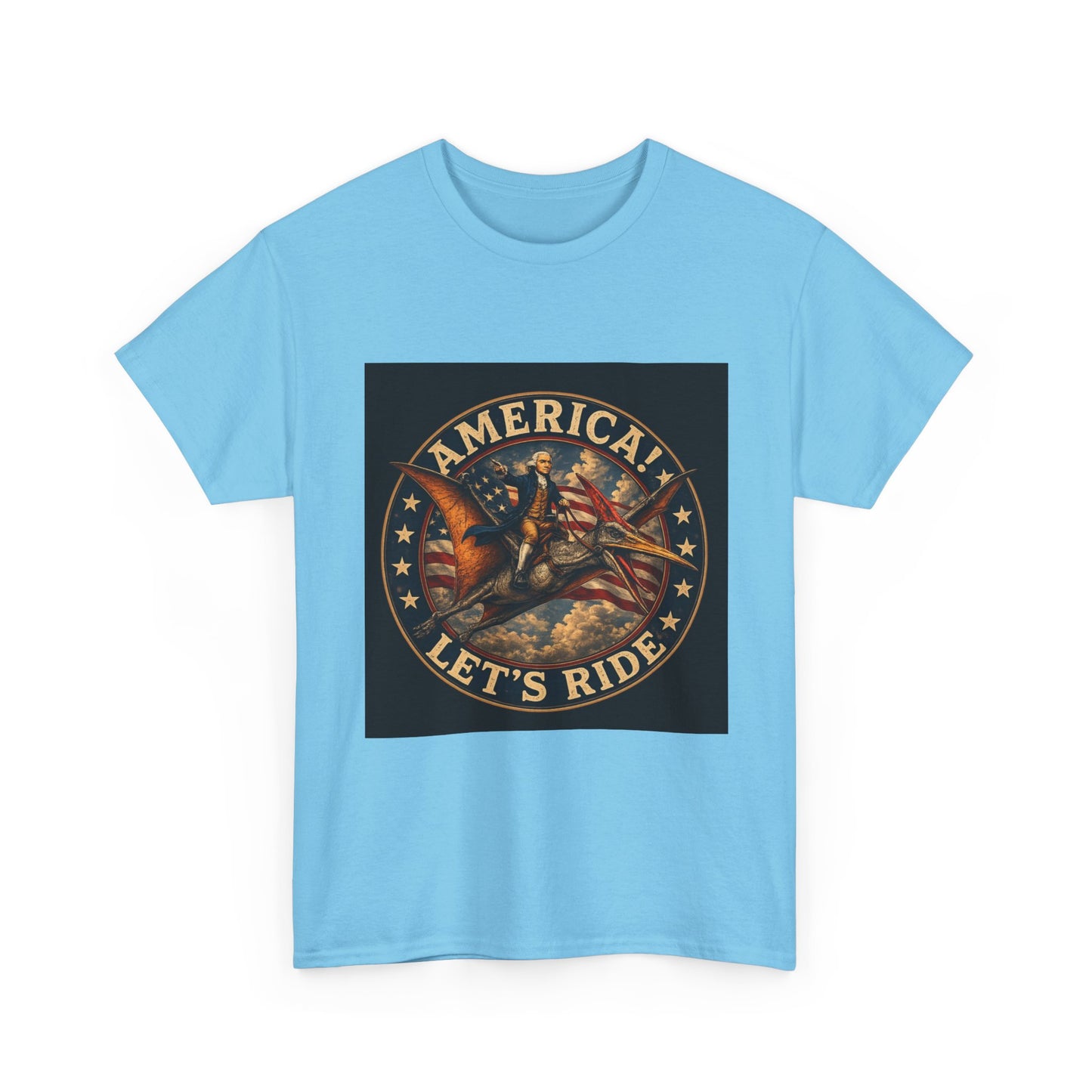 America Let's Ride Thomas Tee