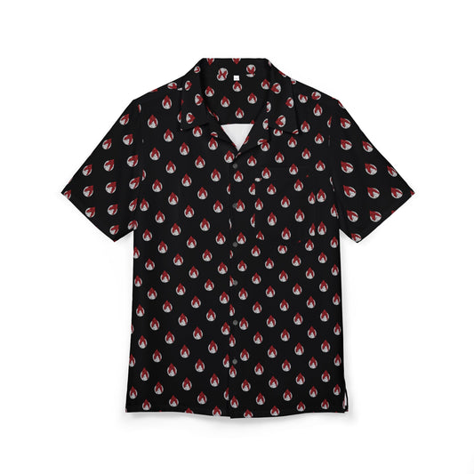 Alpha Red Wolf Button-Down Shirt