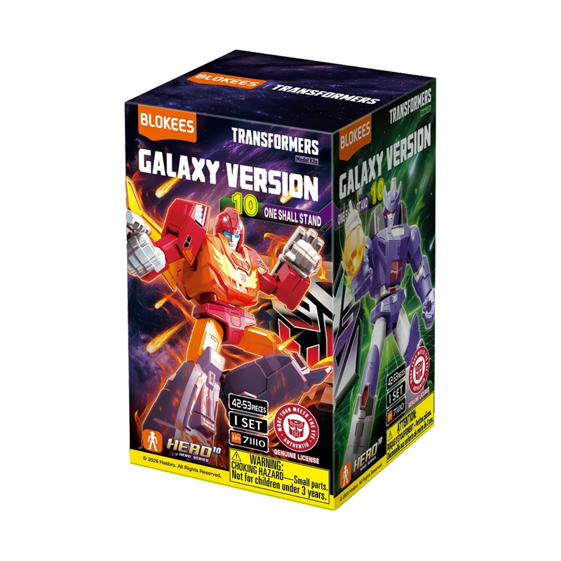 Blokees Transformers Galaxy Version 10 One Shall Stand Case