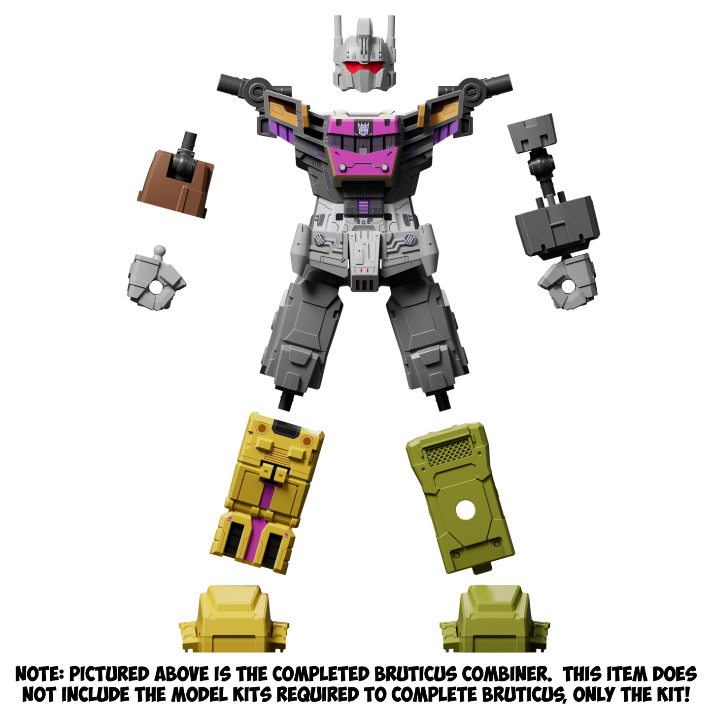 Blokees Transformers Defender Bruticus Combiner Bundle