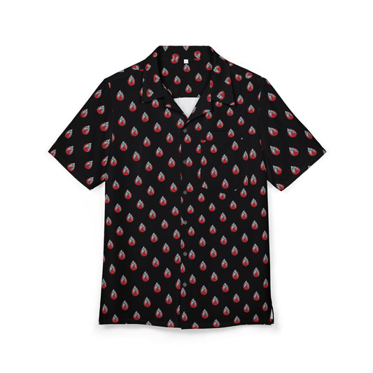 Alpha Blood Moon Button-Down Shirt
