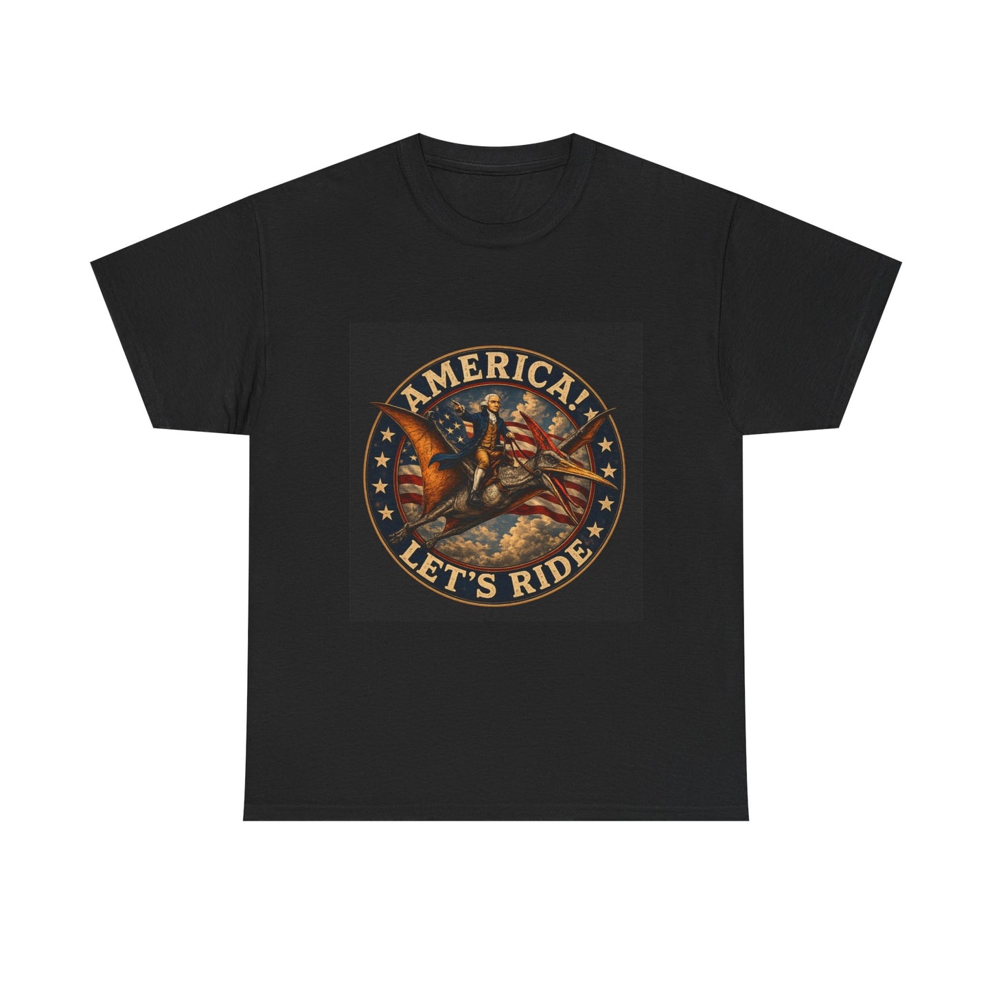 America Let's Ride Thomas Tee
